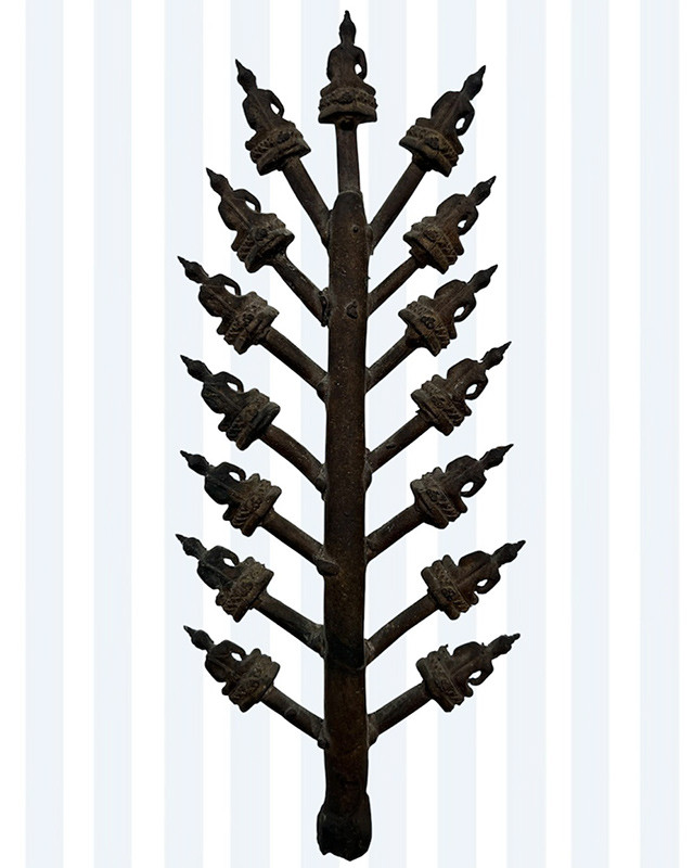 พระช่อชัยวัฒน์กรรมการ สมเด็จย่า 90 พรรษา พ.ศ. 2533 เนื้อนวะ งานเทหล่อในพิธี