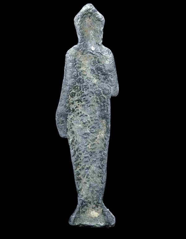 พระร่วงยืนตีนเป็ด จ.ลพบุรี เนื้อชิน พิมพ์เล็ก