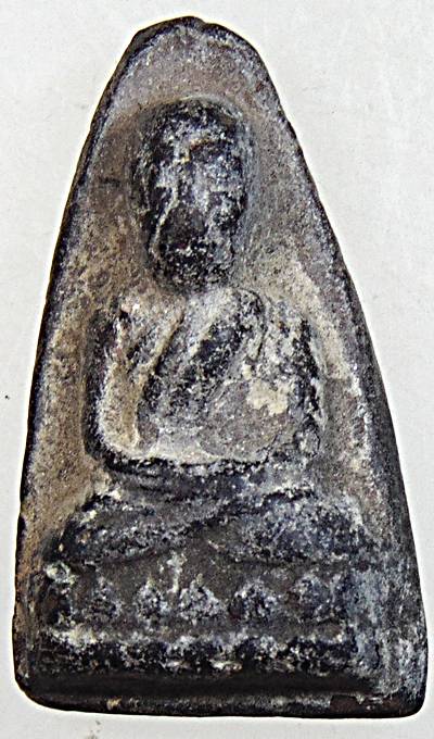 หลวงปู่ทวดเนื้อดินเผา วัดช้างให้ ปี 2513 (ผสมผงว่านหลวงปู่ทวด ปี2497) สร้างโดยพระครูใบฎีกาขาว