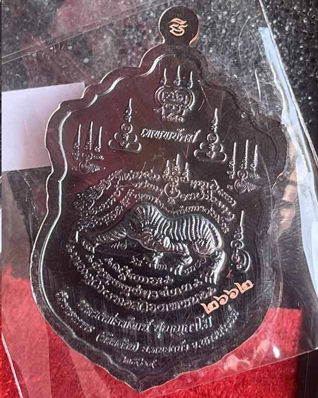 หลวงพ่อพัฒน์ ปุญฺญกาโม วัดห้วยด้วน จ.นครสวรรค์ รุ่น เทพพยัคฆ์ เสือหัวขาด 