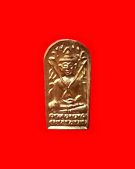 พระปรกใบมะขามบุเรงนองหลังกบ หลวงพ่ออุตตมะ วัดวังก์วิเวการาม จ.กาญจนบุรี สวยมากค่ะ