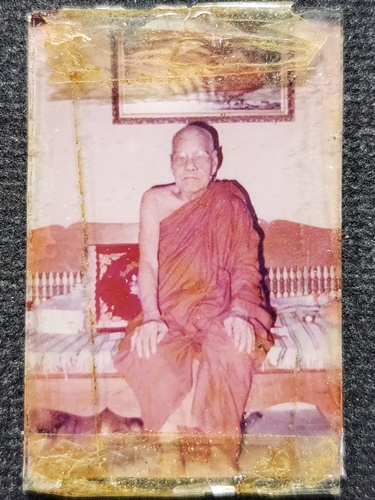 วัดมารวิชัย อยุธยา รูปถ่ายสี หลวงพ่อมี ขนาดห้อยคอ