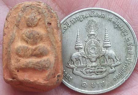 เม็ดบัวพระสังกัจจายน์ เนื้อดินเผา เจ้าคุณโพธิ์ วัดชัยพฤกษ์