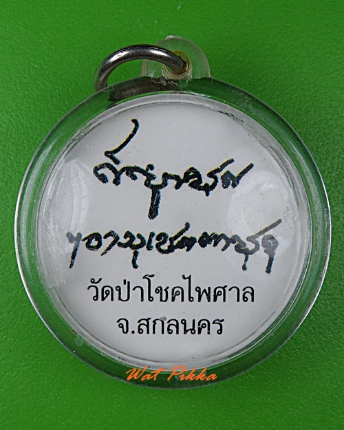 ..100.. ล็อกเก็ตรูปถ่ายหลวงพ่อแตงอ่อน วัดป่าโชคไพศาล สกลนคร .C23.