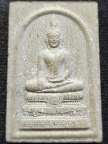 วัดพระขาว จ.อยุธยา พระผงหลวพ่อขาว หลัง หลวงปู่ทิม  