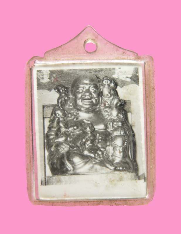 รูปถ่ายพระศรีอริยเมตตรัย 2 หน้า โรงเจ