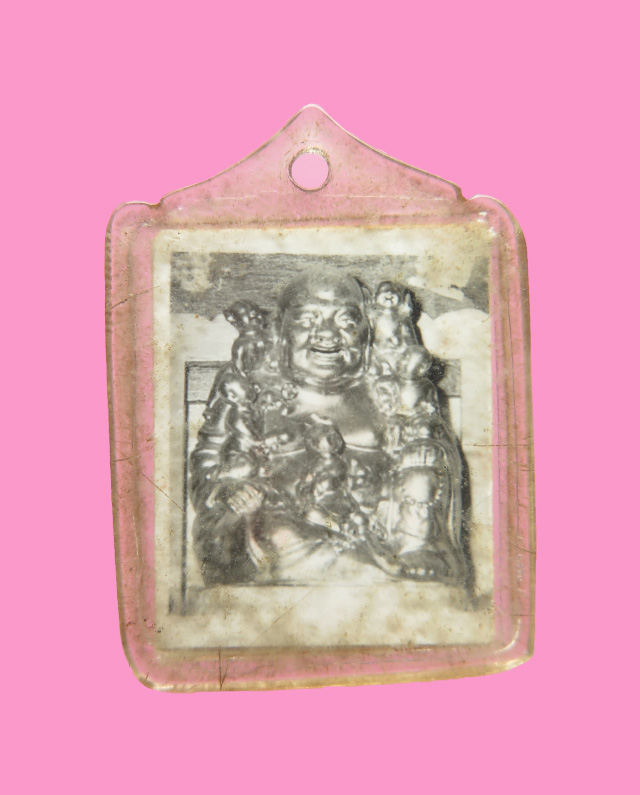 รูปถ่ายพระศรีอริยเมตตรัย 2 หน้า โรงเจ