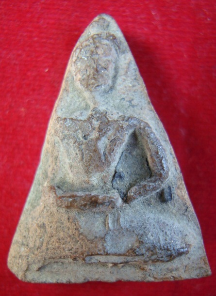 พระกรุวัดกระชายเนื้อดิน / พิมพ์สมาธิใหญ่  จ.อยุธยา สวยๆ