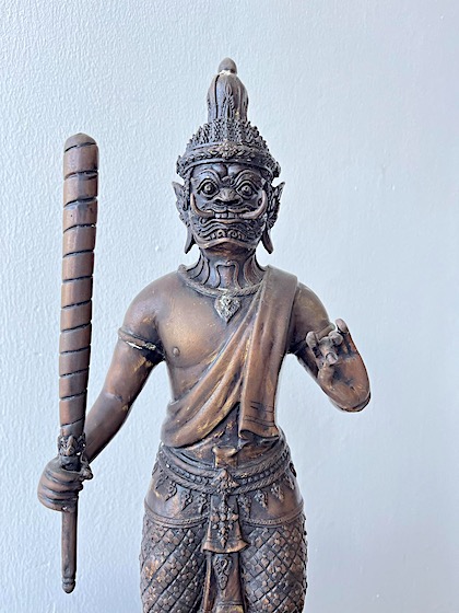 ท้าวเวสสุวรรณราชาทรัพย์ ขนาดบูชา 26 นิ้ว วัดโสภิตาราม จ.ขอนแก่น 