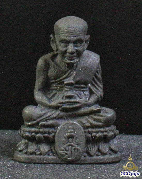 รูปหล่อหลวงปู่ทวด รุ่น มวก. เฉลิมพระเกียรติ 50 พรรษา ในหลวง ร.10 วัดช้างไห้ ปี 44 เนื้อนวะโลหะ