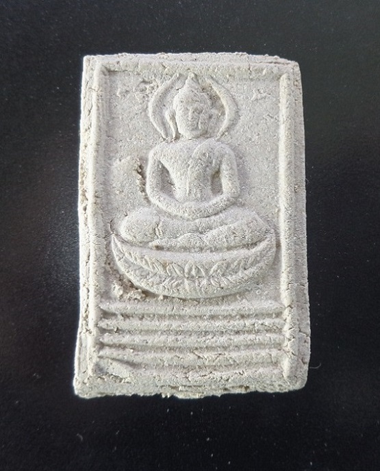 พระผงพิมพ์สมเด็จพระพุทธ หลวงพ่อกึ๋น วัดดอนยานนาวา จ.กรุงเทพฯ ปี 2489 พระดี ผงดี พุทธคุณสูง