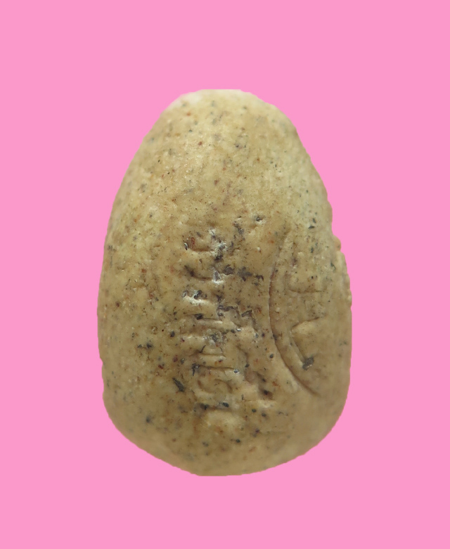 พระผงพิมพ์วัดพลับ หลังกดชื่อ