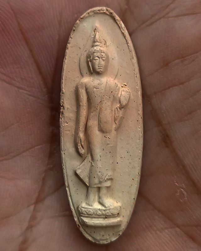 4.พระ 25 พุทธศตวรรษ เนื้อดินแร่ สีทูโทน