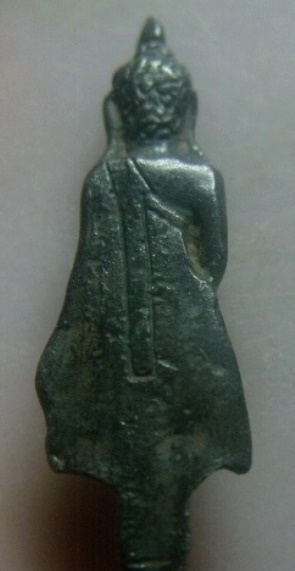 **เบา​ๆ​**พระร่วงยืน ปางประทานพร เนื้อชินตะกั่ว หล่อเก่า ไม่ทราบที่**สวยๆ เชิญชมครับ