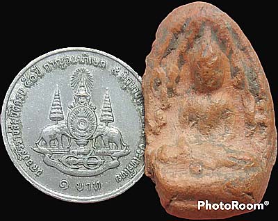 *พิมพ์ซุ้มชินราช เนื้อดิน หลวงพ่อเชย วัดท่าควาย สิงห์บุรี*