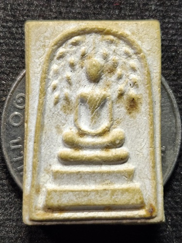 วัดโฆสิตาราม ชัยนาท พระสมเด็จคะแนน หลวงพ่อกวย พิมพ์ปรกโพธิ์ เนื้อผงน้ำมัน