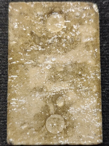 วัดโฆษิตาราม  ชัยนาท พระสมเด็จ หลวงพ่อกวย หลัง2จุด เนื้อผงน้ำมัน ออกวัดราชนัดดา 2512