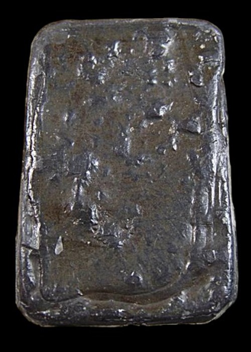 "เคาะเดียว"  พระสมเด็จในเจดีย์ เนื้อตะกั่ว ไม่ทราบที่