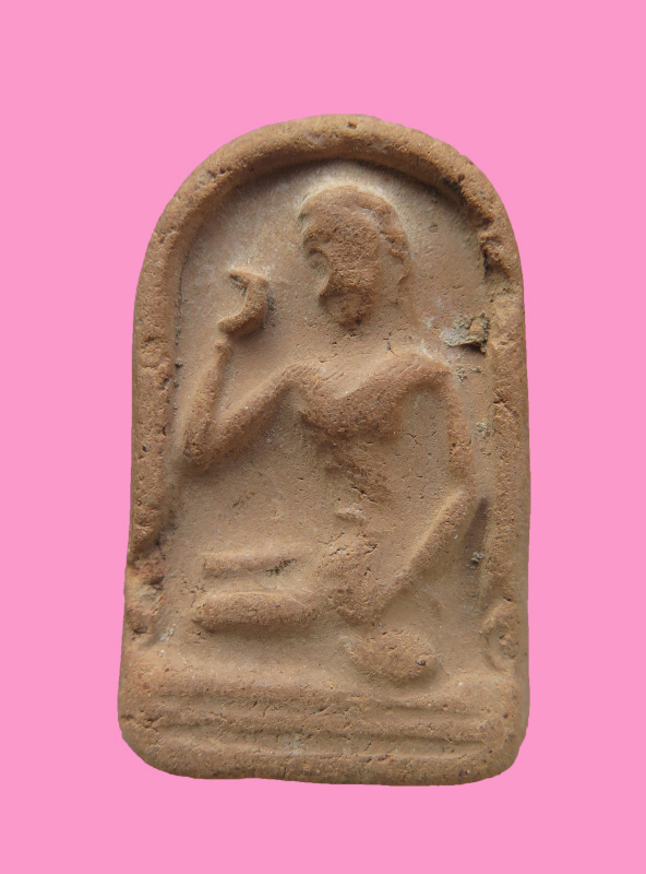 นางกวักเนื้อดิน หลวงพ่อเงิน วัดดอนยายหอม