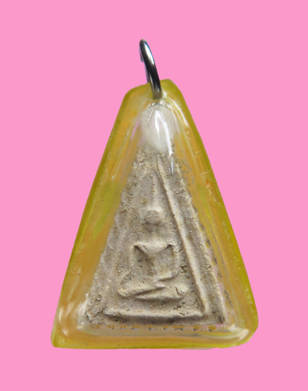 นางพญาหลวงพ่อน้อย วัดธรรมศาลา มีตะกรุด เลี่ยมเดิม