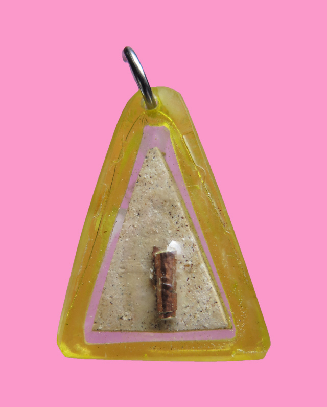 นางพญาหลวงพ่อน้อย วัดธรรมศาลา มีตะกรุด เลี่ยมเดิม