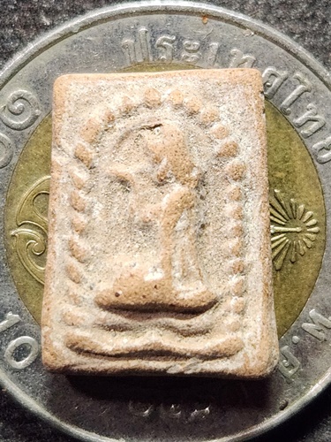 วัดโฆสิตาราม ชัยนาท นางกวัก หลวงพ่อกวย รุ่นฝังลูกนิมิต ปี2521 เนื้อดิน