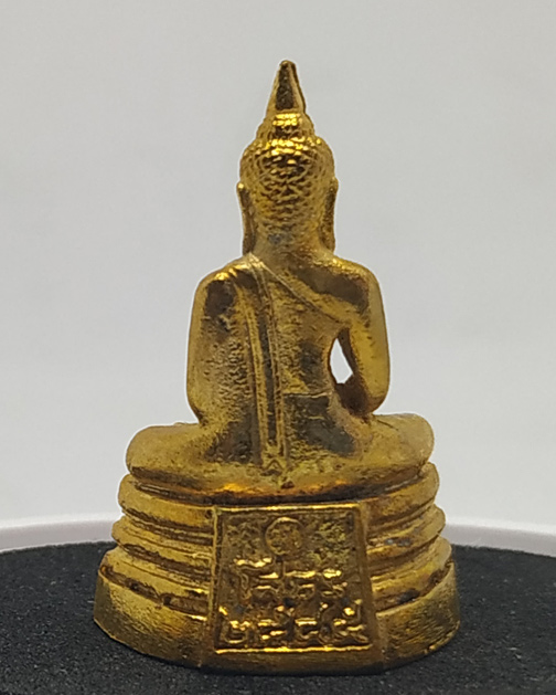 N หลวงพ่อโสธร พระกริ่ง ปี ๒๕๔๕ กะไหล่ทอง สวยๆ สร้างอุโบสถหลังใหม่ สวยมีกล่องเดิม