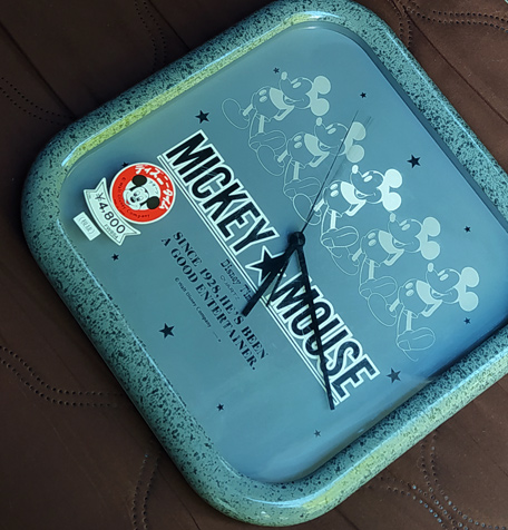 นาฬิกาผนัง Walt Disney ญี่ปุ่น ของแท้ ลาย MICKEY MOUSE