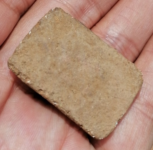 พระสมเด็จทรายเสก​ พิมพ์เกศยาว หลวงพ่อกวย วัดโฆสิตาราม จ.ชัยนาท​ ยุคต้น​ ปี​ 2500-2509​ เคาะเดียว(5) 