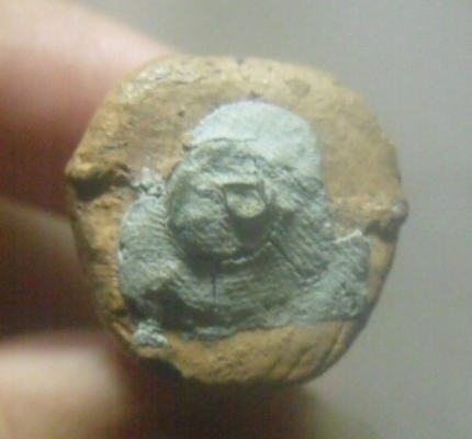 **เบาๆ**หนุมานอุ้มดวง เนื้อดินเผา ใต้ฐานอุดผงว่านมหามงคล 108 ฝังตะกรุดมหาปราบ วัดบางกะพ้อม ปี ๒๕๔๙*