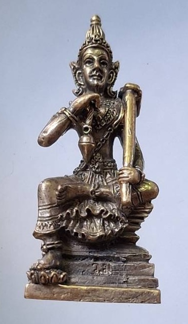 รูปหล่อพระวิษณุกรรม วิทยาลัยเทคนิคมาบตาพุด จ.ระยอง ปี2550 เนื้อทองผสม #1