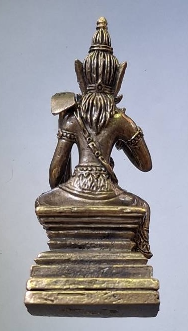 รูปหล่อพระวิษณุกรรม วิทยาลัยเทคนิคมาบตาพุด จ.ระยอง ปี2550 เนื้อทองผสม #1