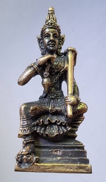 รูปหล่อพระวิษณุกรรม วิทยาลัยเทคนิคมาบตาพุด จ.ระยอง ปี2550 เนื้อทองผสม #2