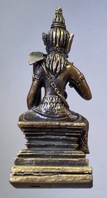 รูปหล่อพระวิษณุกรรม วิทยาลัยเทคนิคมาบตาพุด จ.ระยอง ปี2550 เนื้อทองผสม #2