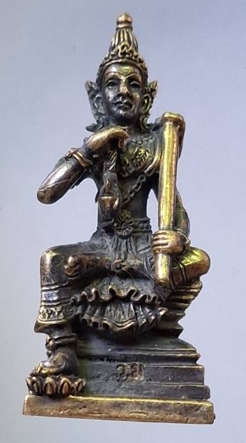 รูปหล่อพระวิษณุกรรม วิทยาลัยเทคนิคมาบตาพุด จ.ระยอง ปี2550 เนื้อทองผสม #3