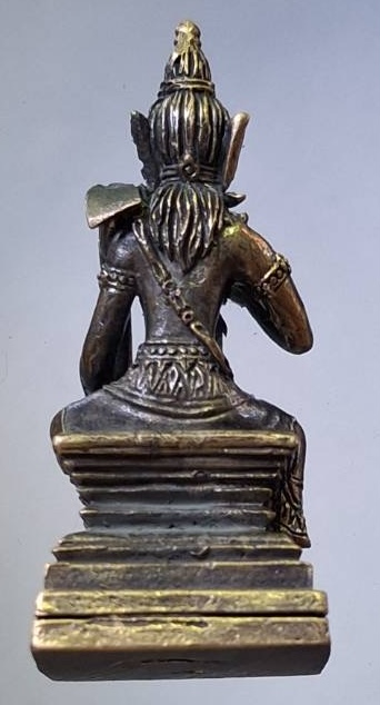 รูปหล่อพระวิษณุกรรม วิทยาลัยเทคนิคมาบตาพุด จ.ระยอง ปี2550 เนื้อทองผสม #3