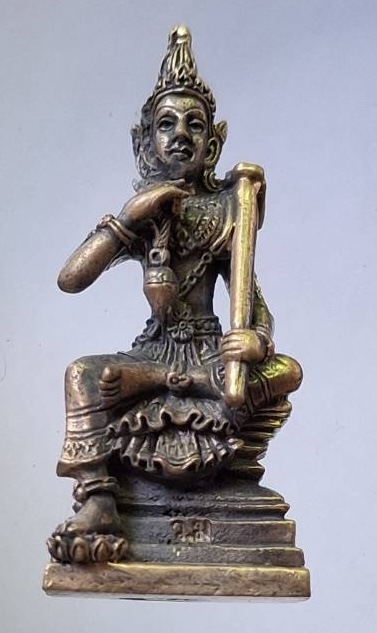 รูปหล่อพระวิษณุกรรม วิทยาลัยเทคนิคมาบตาพุด จ.ระยอง ปี2550 เนื้อทองผสม #5