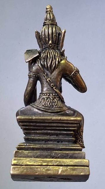 รูปหล่อพระวิษณุกรรม วิทยาลัยเทคนิคมาบตาพุด จ.ระยอง ปี2550 เนื้อทองผสม #6