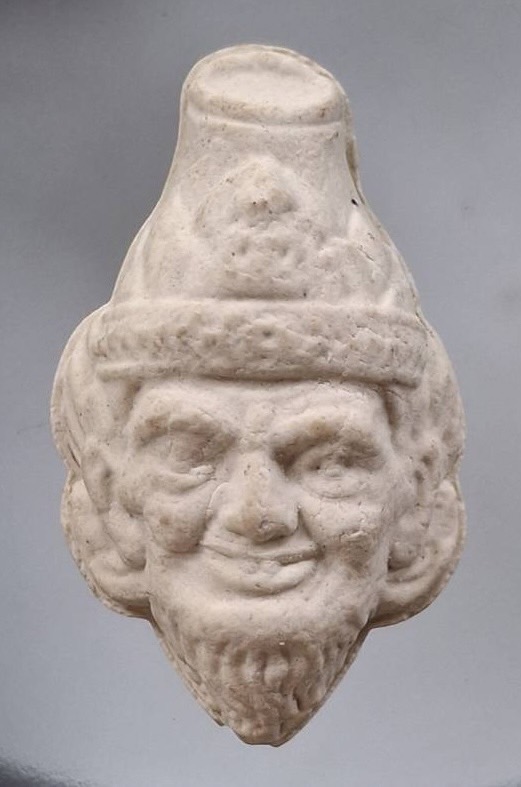 เศียรปู่พ่อแก่ เนื้อผง รุ่น๑ หลวงปู่สุคนธ์ วัดไพรงาม จ.กาญจนบุรี