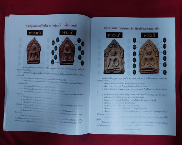 (ปิด69-) ศึกษาและสะสม ชี้จุดศึกษาแท้-เก๊ พระขุนแผนบ้านกร่าง 21.5x29ซ.ม. 62หน้า (มือ2)