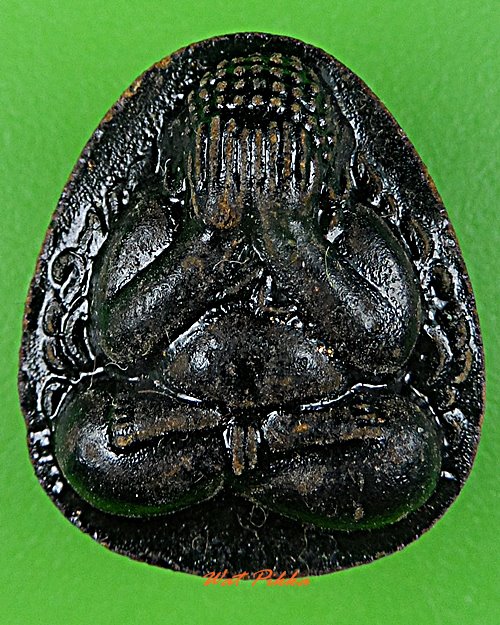 พระปิดตาหลวงพ่อเมตตา วัดโพธิ์เลื่อน ปทุมธานี .D63.