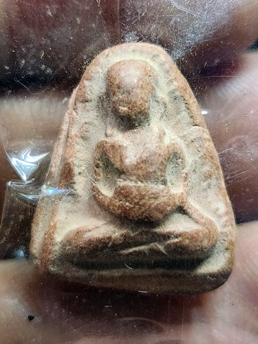 วัดโฆสิตาราม ชัยนาท พระสังกัจจาย หลวงพ่อกวย ชุตินฺธโร ออกวัดหนองอีดุกน์ เนื้อดินเผา 