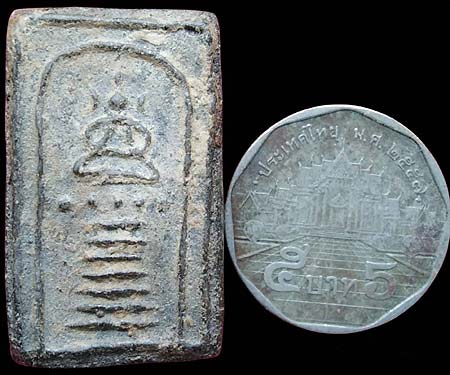 *สมเด็จฯฐาน ๗ ชั้น บัว ๕ จุด เนื้อว่านชานหมากคลุกรัก หลวงพ่อพริ้ง วัดบางปะกอก*