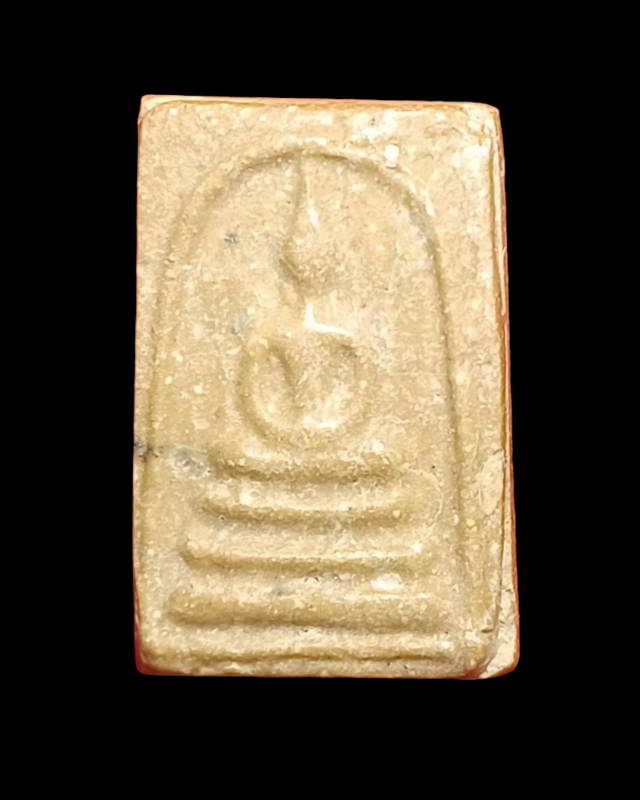 พระสมเด็จ หลวงพ่อเงิน บางคลาน ปี 15 เนื้อผงน้ำมัน พิมพ์ A