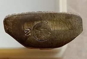 รูปหล่อเหมือนปั๊ม หลวงพ่อพรหม วัดช่องแค จ.นครสวรรค์ ปี2535 รุ่นกริ่งเกษา เนื้อทองเหลือง ตอกโค้ด 