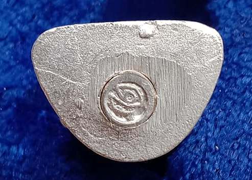 รูปเหมือน(อุดกริ่ง)เนื้อเงิน หลวงพ่อแช่ม วัดฉลอง จ.ภูเก็ต ปี2538 รุ่น แขนทะลุ พร้อมกล่องเดิม