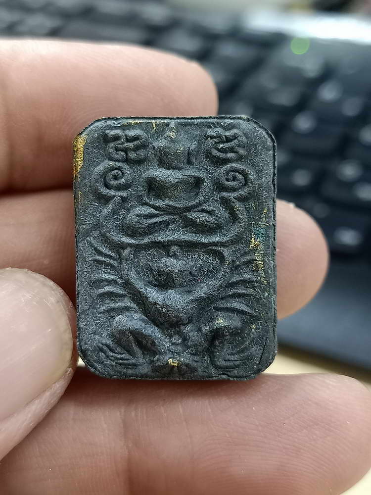 4-536 พระผงเจ้าสัว 5 แผ่นดิน หลวงพ่อพัฒน์ วัดห้วยด้วน จ.นครสวรรค์ หมายเลข 187 กล่องเดิม