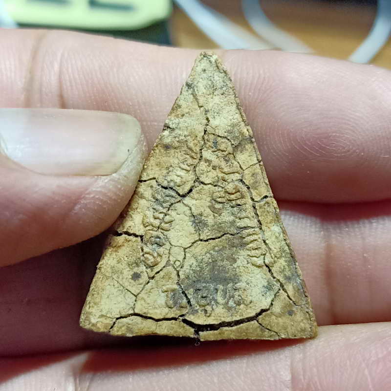 พระผงนางพญา หลวงปู่โชติ อาภัคโค วัดภูเขาแก้ว อ.พิบูลมังสาหาร จ.อุบลราชธานี เก่าเก็บจากกรุ