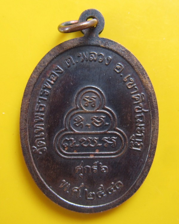 เหรียญรุ่นแรกหลวงปู่พิศดู วัดเทพธารทอง