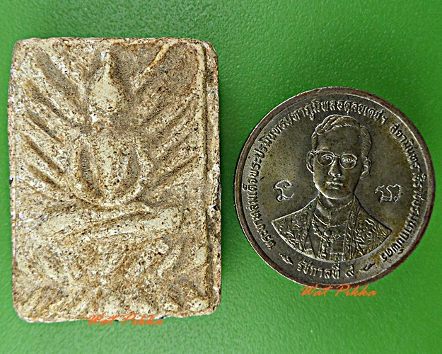 พระขุดสระ หลวงพ่อเผือก วัดกิ่งแก้ว สมุทรปราการ .D469.